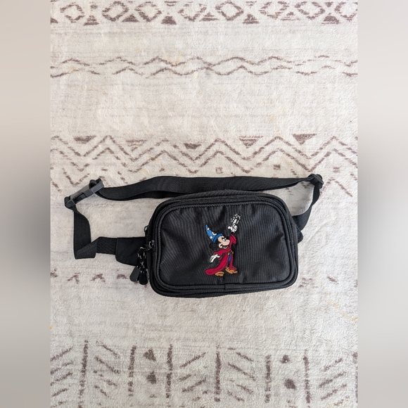 Disney Black Mickey Mouse Crossbody Bag - Picture 7 of 7